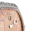 腕時計 オメガ OMEGA デ ヴィル プレステージ ジャンピングアワー 4553.61 自動巻き メンズ レディース トノウ ピンク カッパー
