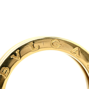 ブルガリ BVLGARI ビーゼロワン B-zero1 リング XS イエローゴールド K18YG #58(JP18) リング 指輪 Au750 18K 18金 1バンド 17.5号
