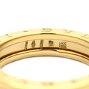 ブルガリ BVLGARI ビーゼロワン B-zero1 リング XS イエローゴールド K18YG #58(JP18) リング 指輪 Au750 18K 18金 1バンド 17.5号