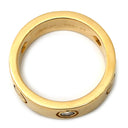 カルティエ Cartier ラブリング ハーフダイヤ B4032400 イエローゴールド K18YG ダイヤモンド #49(JP9) リング 指輪 クラシックモデル LOVE Ring 750 18K 3粒 3石 9号