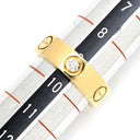 カルティエ Cartier ラブリング ハーフダイヤ B4032400 イエローゴールド K18YG ダイヤモンド #49(JP9) リング 指輪 クラシックモデル LOVE Ring 750 18K 3粒 3石 9号