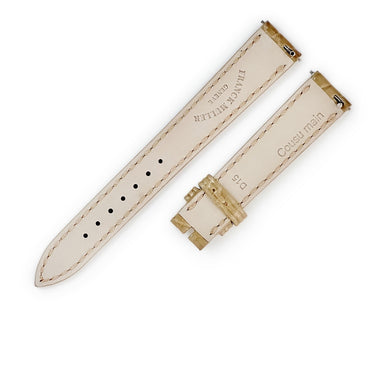フランクミュラー FRANCK MULLER 純正 トノウカーベックス 1750 1752用 クロコバンド ベージュ クロコダイル 腕時計パーツ 未使用 クロコダイル 替え ベルト バンド 14ｍｍ