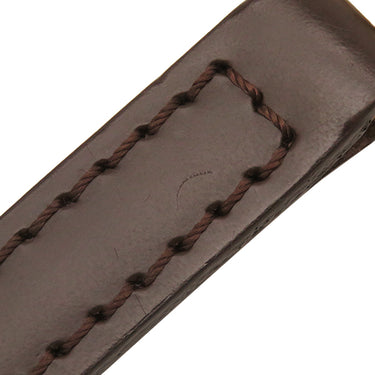 ルイヴィトン LOUIS VUITTON ブラウン レザー ショルダーストラップ ゴールド金具 幅1.2cm ダミエ用 エベヌ