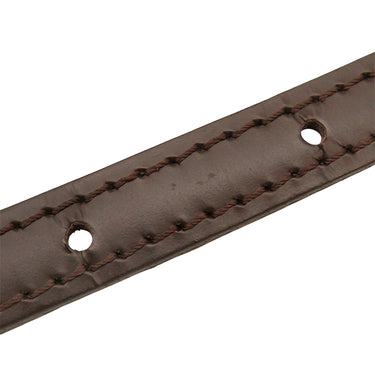 ルイヴィトン LOUIS VUITTON ブラウン レザー ショルダーストラップ ゴールド金具 幅1.2cm ダミエ用 エベヌ
