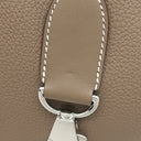 エルメス HERMES プティ アルソン エトゥープ トゴ ヴォースイフト ショルダーバッグ シルバー金具 グレージュ ハーフムーン 2024年製