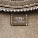 エルメス HERMES プティ アルソン エトゥープ トゴ ヴォースイフト ショルダーバッグ シルバー金具 グレージュ ハーフムーン 2024年製