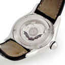 腕時計 コルム CORUM バブル バット 082.150.20 自動巻き メンズ OH済 ドーム型ガラス コウモリ デイト ブルー 青 2005年限定