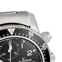 腕時計 ジン SINN 103 クロノグラフ 103.B.SA.AUTO 自動巻き メンズ ブラック アラビア デイデイト 回転ベゼル ドイツ時計