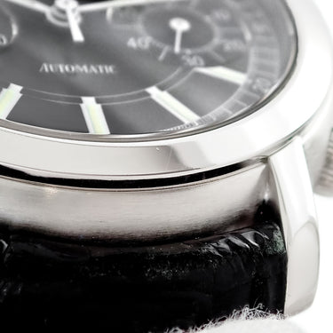 腕時計 オーデマピゲ AUDEMARS PIGUET ジュールオーデマ クロノグラフ 25859ST.O.0001CR 自動巻き メンズ OH済 ブラック スモールセコンド