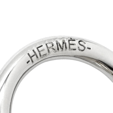 エルメス HERMES スカーフリング ツイリー ベル ゴールド×シルバー 真鍮 スカーフリング バイカラー 鈴 チャーム
