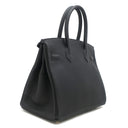 エルメス HERMES バーキン30 ブラック トゴ ハンドバッグ ゴールド金具 黒