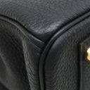 エルメス HERMES バーキン30 ブラック トゴ ハンドバッグ ゴールド金具 黒