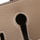 エルメス HERMES バーキン30 エトゥープ トゴ ハンドバッグ シルバー金具 グレージュ
