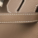 エルメス HERMES バーキン30 エトゥープ トゴ ハンドバッグ シルバー金具 グレージュ