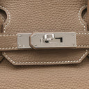 エルメス HERMES バーキン30 エトゥープ トゴ ハンドバッグ シルバー金具 グレージュ