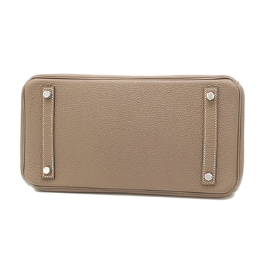 エルメス HERMES バーキン30 エトゥープ トゴ ハンドバッグ シルバー金具 グレージュ