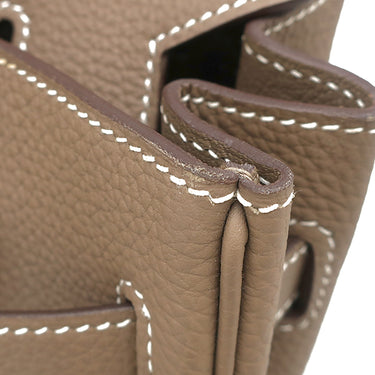エルメス HERMES バーキン30 エトゥープ トゴ ハンドバッグ シルバー金具 グレージュ
