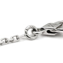 ヴァンクリーフアーペル Van Cleef & Arpels ヴィンテージ アルハンブラ VCARD34900 ブルーグレー×ホワイトゴールド K18WG カルセドニー ネックレス Au750 18K カルセドニー