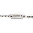 ヴァンクリーフアーペル Van Cleef & Arpels ヴィンテージ アルハンブラ VCARD34900 ブルーグレー×ホワイトゴールド K18WG カルセドニー ネックレス Au750 18K カルセドニー