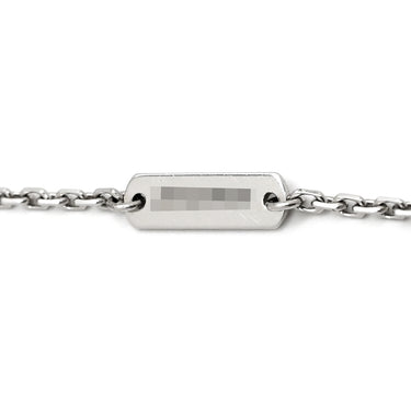ヴァンクリーフアーペル Van Cleef & Arpels ヴィンテージ アルハンブラ VCARD34900 ブルーグレー×ホワイトゴールド K18WG カルセドニー ネックレス Au750 18K カルセドニー