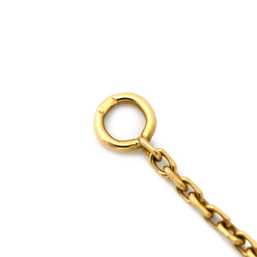 ヴァンクリーフアーペル Van Cleef & Arpels ヴィンテージ アルハンブラ ペンダント VCARA45800 ブラック×イエローゴールド K18YG オニキス ネックレス Au750 18K 黒 オニキス