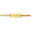ヴァンクリーフアーペル Van Cleef & Arpels ヴィンテージ アルハンブラ ペンダント VCARA45800 ブラック×イエローゴールド K18YG オニキス ネックレス Au750 18K 黒 オニキス