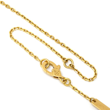 ヴァンクリーフアーペル Van Cleef & Arpels ヴィンテージ アルハンブラ ペンダント VCARP4KL00 イエローゴールド K18YG ネックレス Au750 18K ギヨシェ