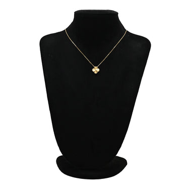 ヴァンクリーフアーペル Van Cleef & Arpels ヴィンテージ アルハンブラ ペンダント VCARP4KL00 イエローゴールド K18YG ネックレス Au750 18K ギヨシェ
