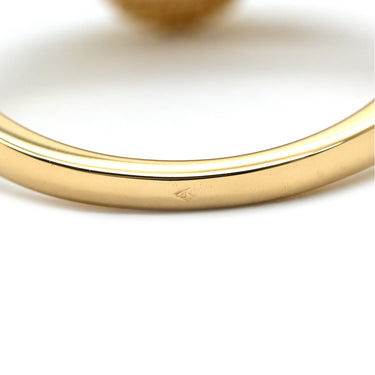 ヴァンクリーフアーペル Van Cleef & Arpels ヴィンテージ アルハンブラ VCARD40800 レッド×イエローゴールド K18YG ダイヤモンド カーネリアン #54(JP14) リング 指輪 750 ダイヤ 紅玉髄 14号