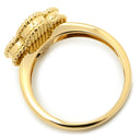 ヴァンクリーフアーペル Van Cleef & Arpels ヴィンテージ アルハンブラ VCARA41000 ブラック×イエローゴールド K18YG ダイヤモンド オニキス #58(JP18) リング 指輪 1Pダイヤ オニキス 17号