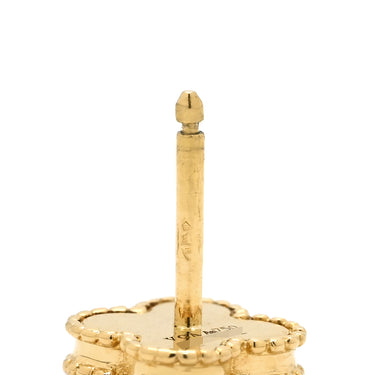 ヴァンクリーフアーペル Van Cleef & Arpels スウィート アルハンブラ VCARA44800 パールホワイト×イエローゴールド K18YG マザーオブパール ピアス 750 18K 18金 マザーオブパール