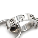 カルティエ Cartier ベビーラブ B7212500 ホワイトゴールド K18WG ネックレス LOVE Au750 18K 18金 WG