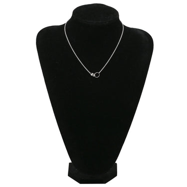 カルティエ Cartier ベビーラブ B7212500 ホワイトゴールド K18WG ネックレス LOVE Au750 18K 18金 WG