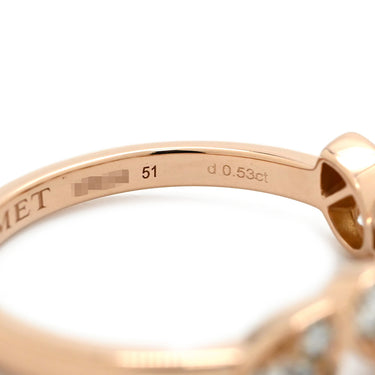 ショーメ CHAUMET ジョゼフィーヌ ロンド デグレット 083843 ピンクゴールド K18PG ダイヤモンド #51(JP11) リング 指輪 ダイヤモンド 10石 11号