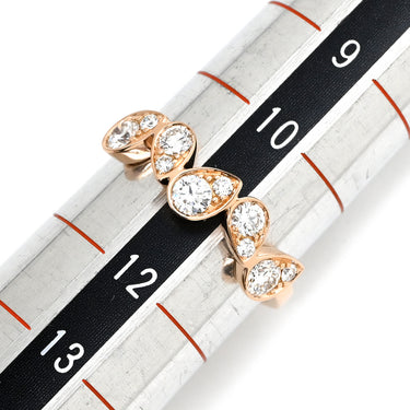 ショーメ CHAUMET ジョゼフィーヌ ロンド デグレット 083843 ピンクゴールド K18PG ダイヤモンド #51(JP11) リング 指輪 ダイヤモンド 10石 11号