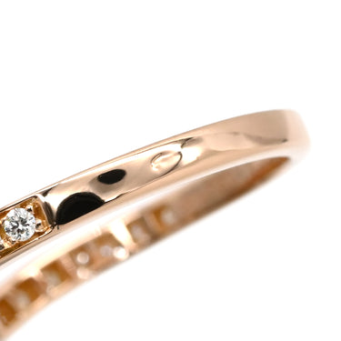 ショーメ CHAUMET ジョゼフィーヌ エグレット ピンクゴールド K18PG ダイヤモンド #53(JP13) リング 指輪 ダイヤ パヴェ Vライン 12.5号