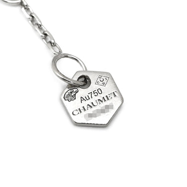ショーメ CHAUMET ビー ドゥ ショーメ ダイヤモンド 084850 ホワイトゴールド K18WG ダイヤモンド ブレスレット ビーマイラブ ハニカム 18K