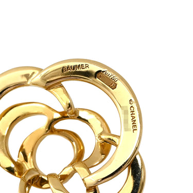 シャネル CHANEL フィル ドゥ カメリア ミディアムモデル J2925 イエローゴールド K18YG ネックレス Au750 18K 18金 YG