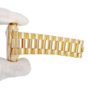 腕時計 ロレックス ROLEX デイデイト 36 118238 D番 自動巻き メンズ D番 K18YG無垢 グリーン サンレイ プレジデントブレス