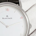 腕時計 ブランパン BLANCPAIN ヴィルレ ウルトラスリム 0071-3427-55 自動巻き メンズ レディース OH済 Pt950無垢 プラチナ ホワイト