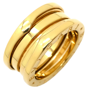 ブルガリ BVLGARI ビーゼロワン B-zero1 3バンド イエローゴールド K18YG #48 リング 指輪 Au750 18K 18金 7.5号