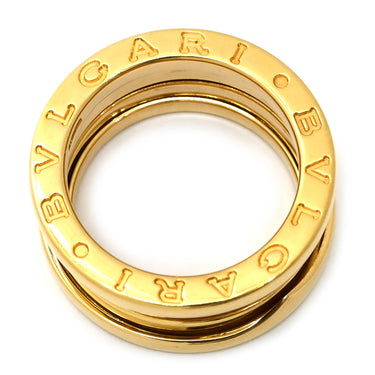 ブルガリ BVLGARI ビーゼロワン B-zero1 3バンド イエローゴールド K18YG #48 リング 指輪 Au750 18K 18金 7.5号