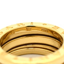 ブルガリ BVLGARI ビーゼロワン B-zero1 3バンド イエローゴールド K18YG #48 リング 指輪 Au750 18K 18金 7.5号