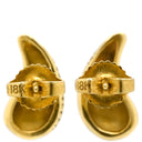 ティファニー Tiffany & Co ティアドロップ イエローゴールド K18YG ピアス T&Co. Au750 18K 18金 エルサペレッティ
