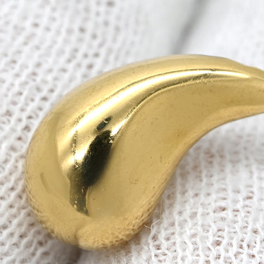 ティファニー Tiffany & Co ティアドロップ イエローゴールド K18YG ピアス T&Co. Au750 18K 18金 エルサペレッティ