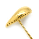 ティファニー Tiffany & Co ティアドロップ イエローゴールド K18YG ピアス T&Co. Au750 18K 18金 エルサペレッティ