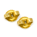 ティファニー Tiffany & Co ティアドロップ イエローゴールド K18YG ピアス T&Co. Au750 18K 18金 エルサペレッティ