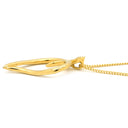 ティファニー Tiffany & Co オープンリーフ イエローゴールド K18YG ネックレス ハートリーフ 18K 750 YG T&Co.