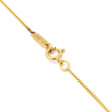 ティファニー Tiffany & Co オープンリーフ イエローゴールド K18YG ネックレス ハートリーフ 18K 750 YG T&Co.