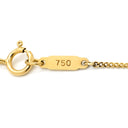 ティファニー Tiffany & Co オープンリーフ イエローゴールド K18YG ネックレス ハートリーフ 18K 750 YG T&Co.